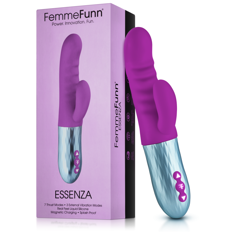 Femme Funn Essenza Rabbit Vibrator - Purple
